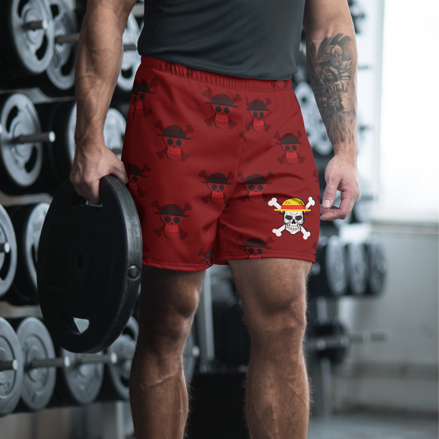 Luffy Pirate Skull Men's Shorts