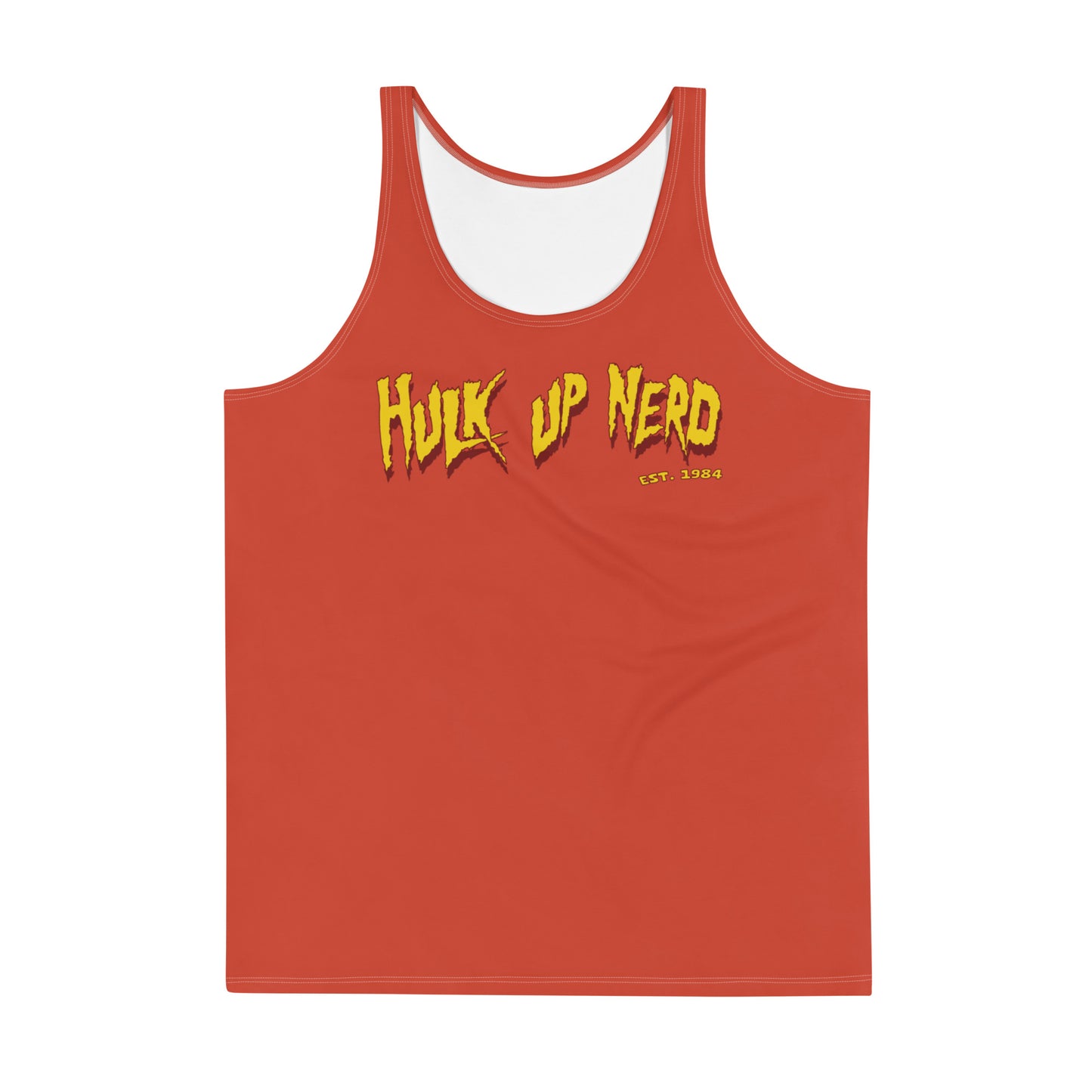 HULK UP NERD Mens Wrestling Muscle Tank