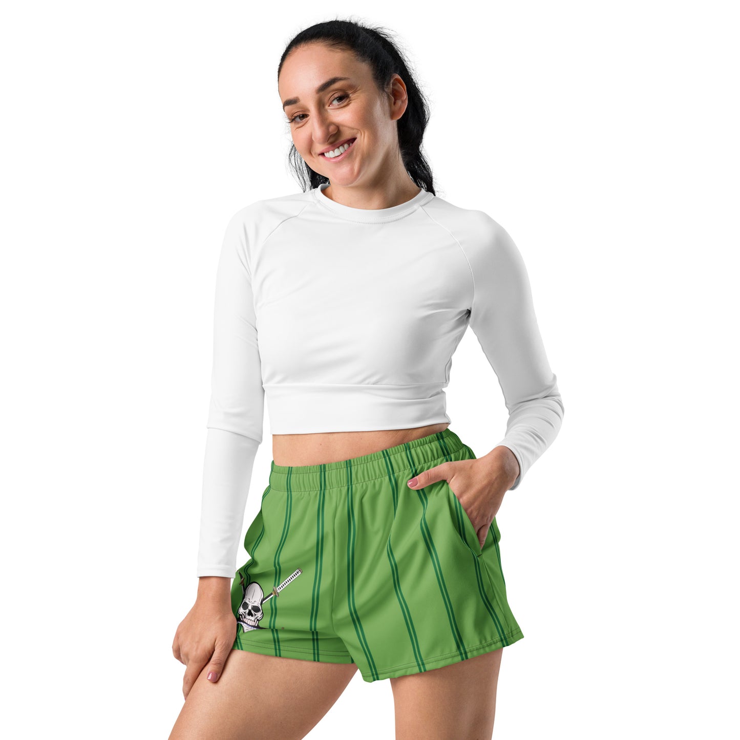 Pirate Zorro Women's Athletic Shorts