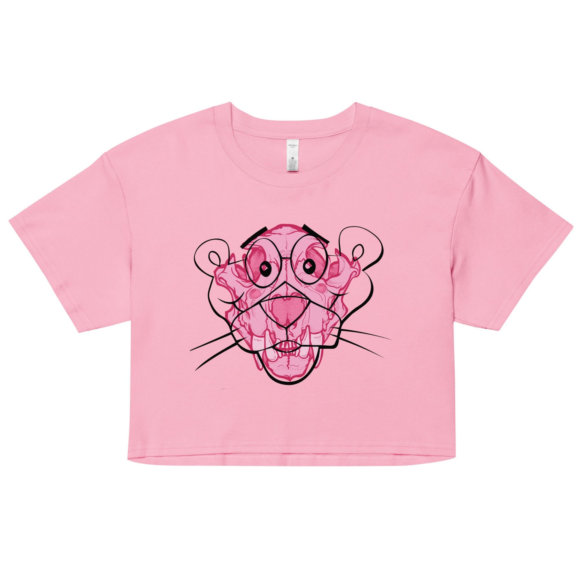 Pink Panther Women’s crop top