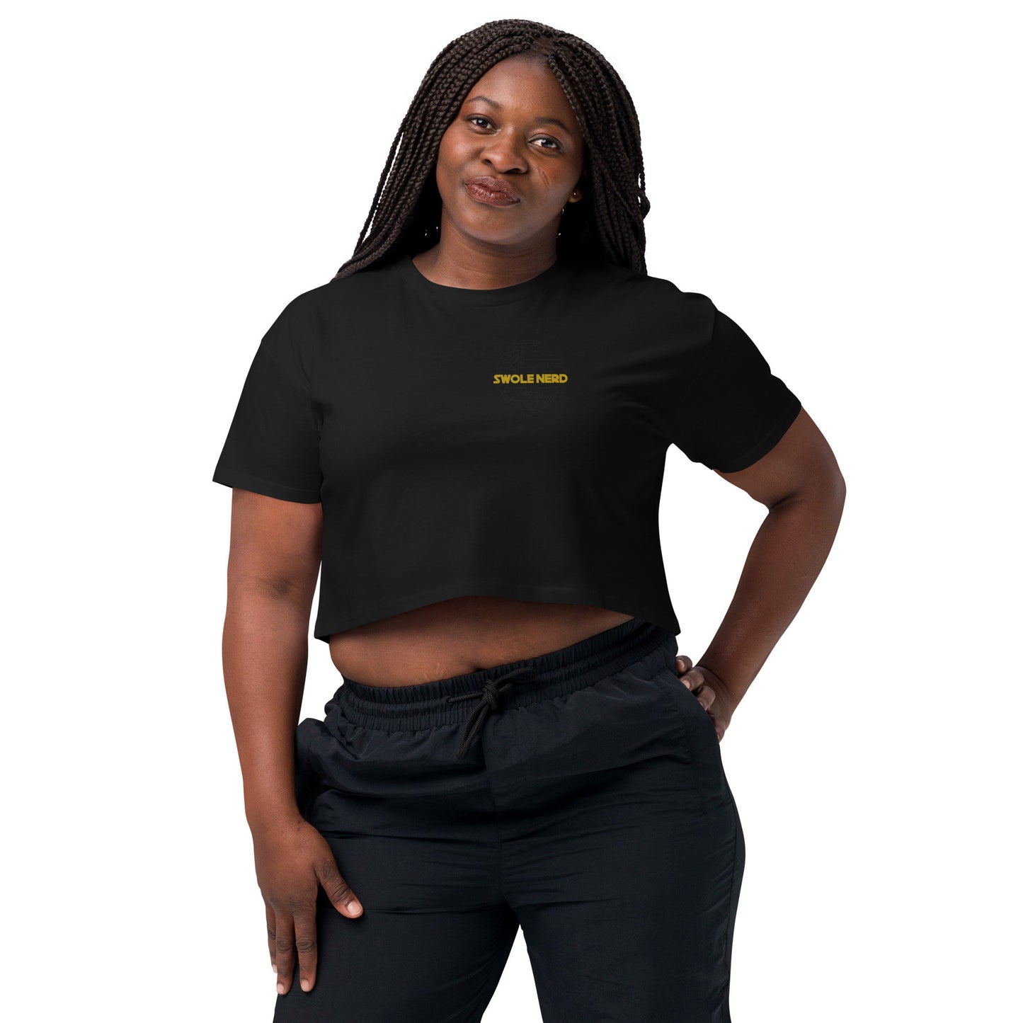 Lightsabor "Use Force" Women’s crop top